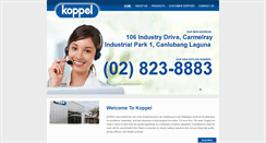 Desktop Screenshot of koppel.ph